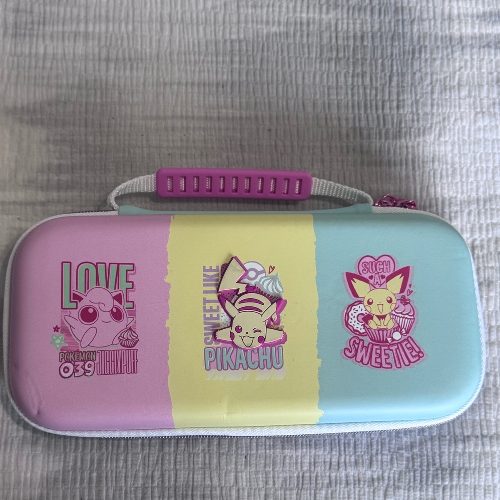 Pokémon Sweet Friends Nintendo Switch Case 🩷💛🩵